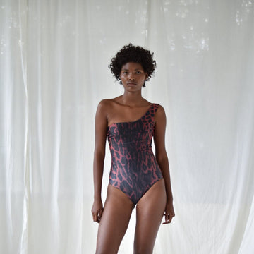 AnimazulKANOMIKANOMI - Kapüy Mid Rise Swimsuit