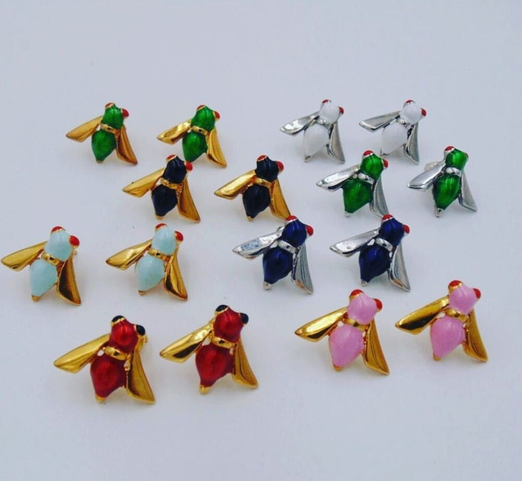 AnimazulEleonora VariniEleonora Varini - Bee Earrings
