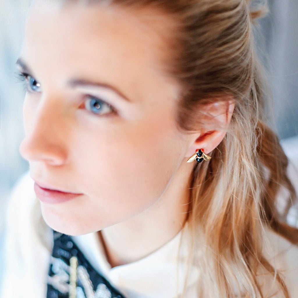 AnimazulEleonora VariniEleonora Varini - Bee Earrings