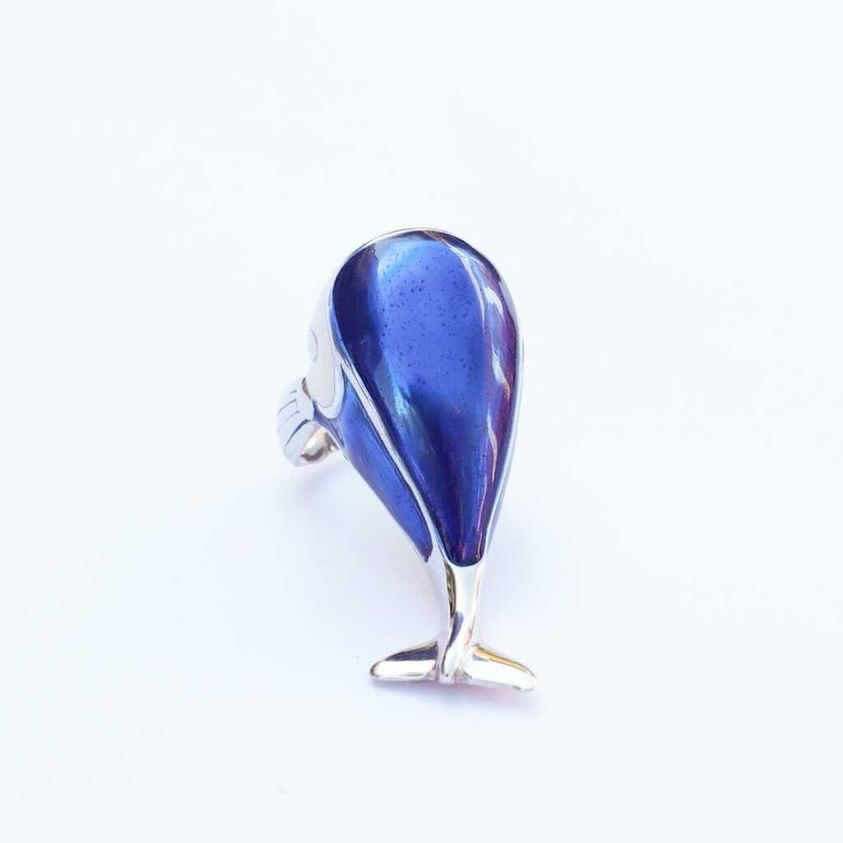 AnimazulEleonora VariniEleonora Varini - Blue Whale Ring