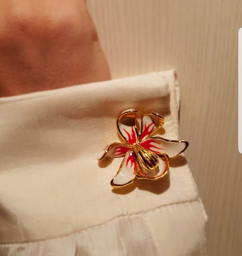 AnimazulEleonora VariniEleonora Varini - Orchid Cufflinks