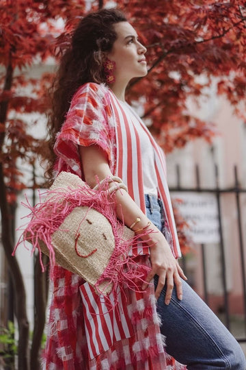 AnimazulVictoria RiveraVictoria Rivera - LAVA Collection - Pink Kimono