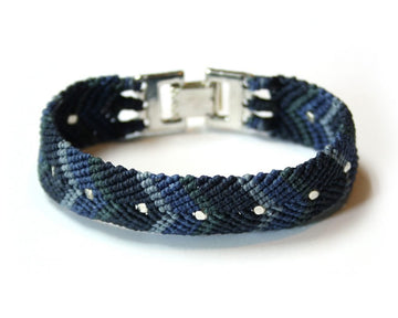 AnimazulWakamiWakami - Woven Bracelet - Stormy Weather